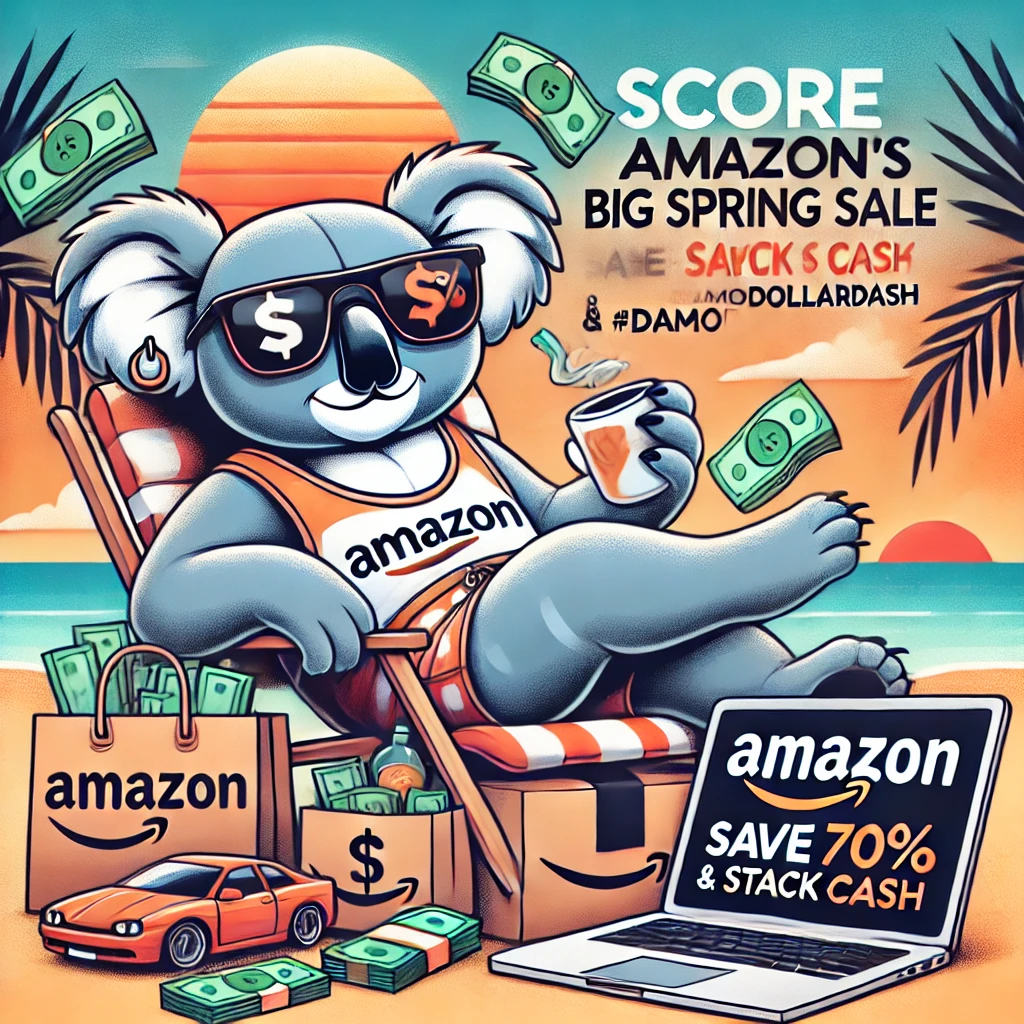 Snag Amazon’s Big Spring Sale 2025 – Top Deals for Broke Aussies & #DamoDollarDash Wins!