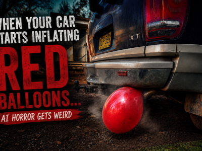 When Your Car Starts Inflating Red Balloons… AI Horror Gets Weird
