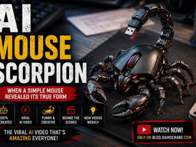 AI Mouse Scorpion | When a Computer Mouse Revealed a Mechanical Scorpion